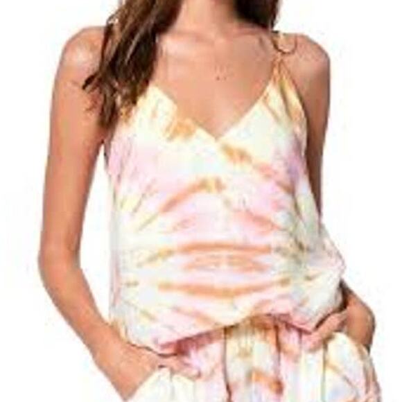 Young Fabulous & Broke Tops - YFB Young Fabulous & Broke  Parachute Cami Sedona Venus Wash XS NEW